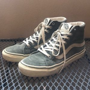 Vans Madewell Sk8 Hi Reissue - Sage Green Suede